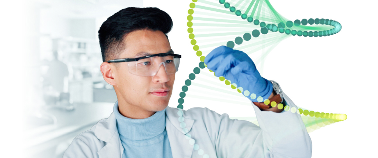 Teva scientist in a laboratory